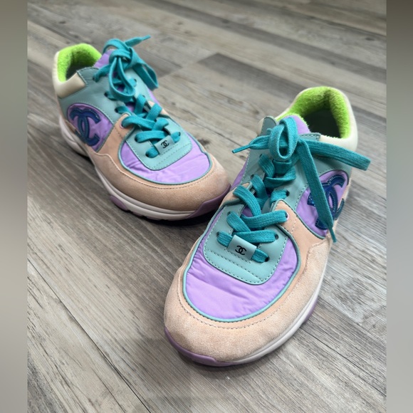 Chanel Multicolor Sneakers size 38 - Picture 4 of 5